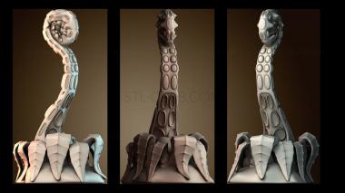 3D модель Папоротниковое щупальце (STL)