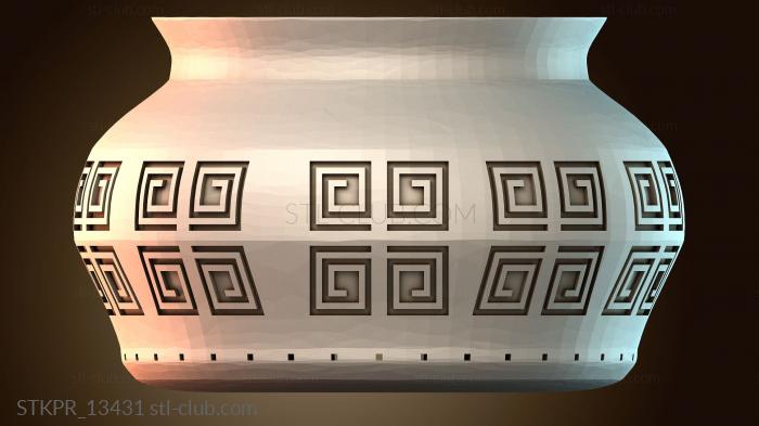 Статуэтки упрощенные Цветочный горшок