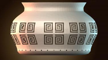 3D модель Цветочный горшок (STL)