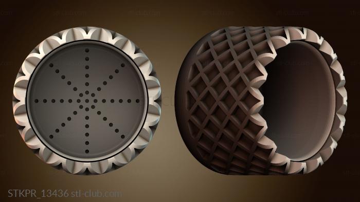 Статуэтки упрощенные Геометрический цветочный горшок