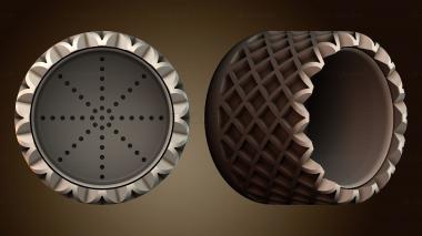 3D модель Геометрический цветочный горшок (STL)