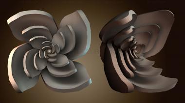 3D модель Цветок лотоса (STL)