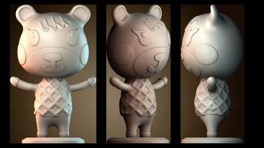 3D модель Клён Animal Crossing (STL)