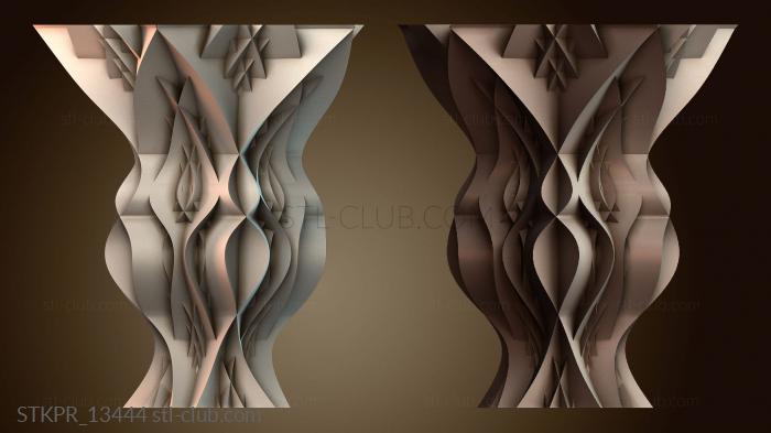 Статуэтки упрощенные Ваза из кленового листа