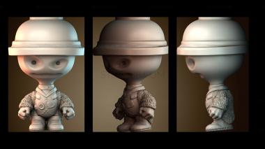 3D модель Ньютон — Маленькая Большая Планета (STL)