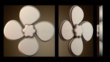 3D модель Фиолетовая трава (STL)