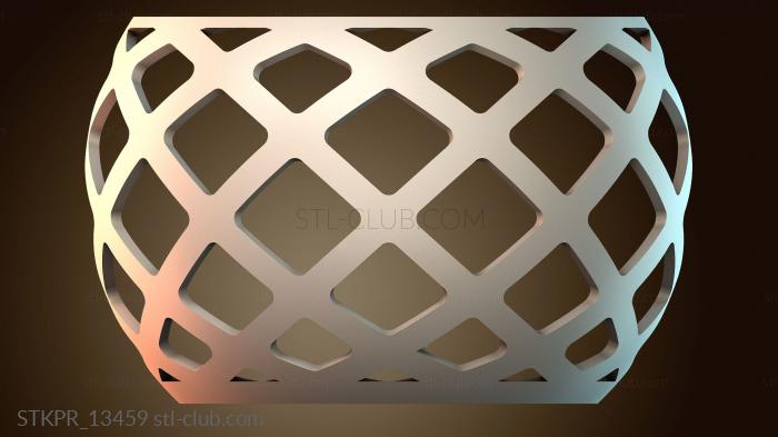 Статуэтки упрощенные Сетчатая чаша для свечей или цветов