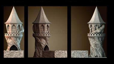 3D модель Fae Villa Dice Tower (STL)