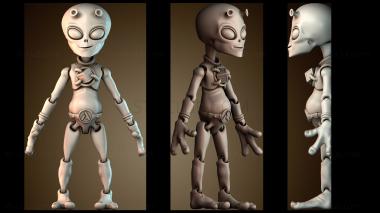 3D модель Flexi Anycubic alien (STL)