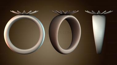 3D модель Цветочное кольцо (STL)