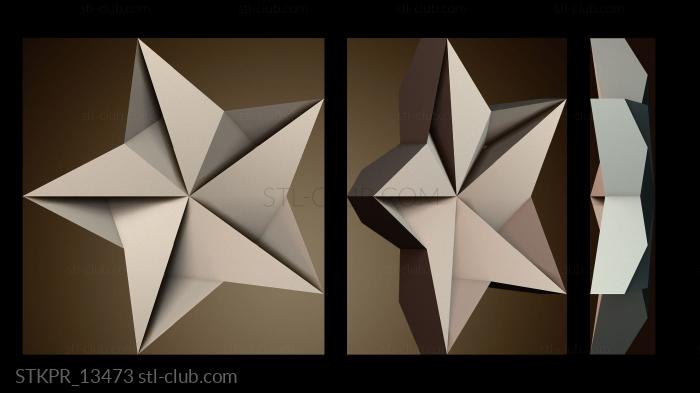 Звезда Оригами