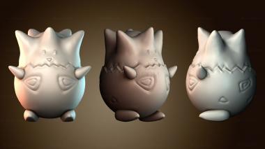 3D модель Тогепи Покемон (STL)