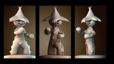 3D модель Кактурн Покемон (STL)