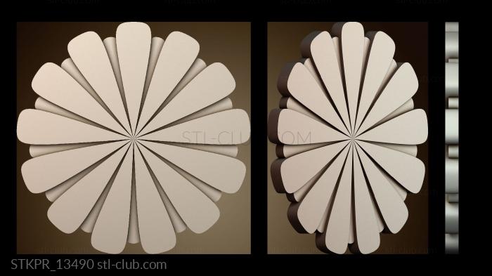 Подставка под напитки с цветочным дизайном