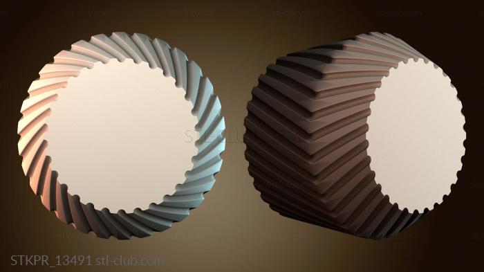 Геометрический горшок для растений