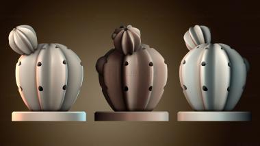 3D модель Кактус из зубочистки (STL)