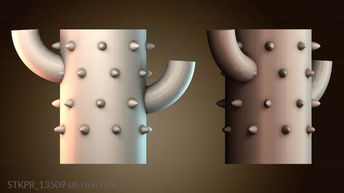 Статуэтки упрощенные Кашпо для кактусов