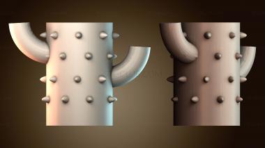 3D модель Кашпо для кактусов (STL)