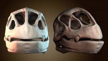 3D модель Череп меганиума Покемон (STL)