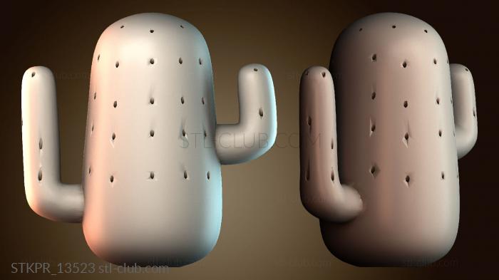 Статуэтки упрощенные Зубочистка в виде кактуса