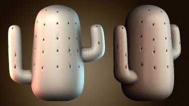 3D модель Зубочистка в виде кактуса (STL)