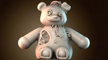 3D модель Грибной медведь (STL)