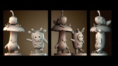 3D модель Полезные фермерские существа (STL)