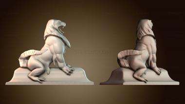 3D модель Ящерица (STL)