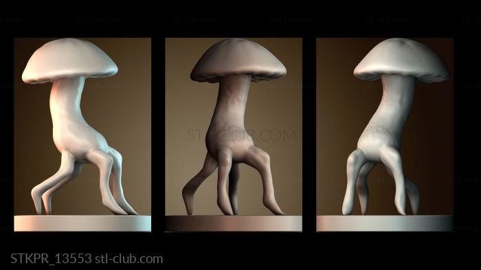 Статуэтки упрощенные Гриб