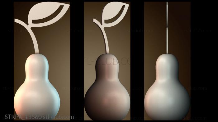 Груша с листом