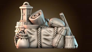 3D модель Набор принадлежностей для приключений (STL)