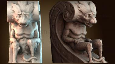 3D модель Горгулья Билтмор (STL)