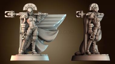 3D модель Капитан Ирдия из полиции веры (STL)