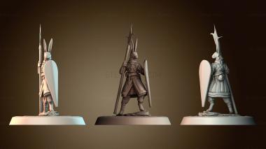 3D модель Кролик милиционер (STL)