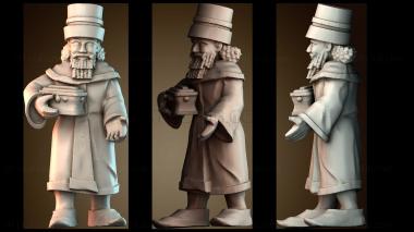 3D модель Каспар (STL)