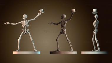 3D модель Танцующий скелет (STL)