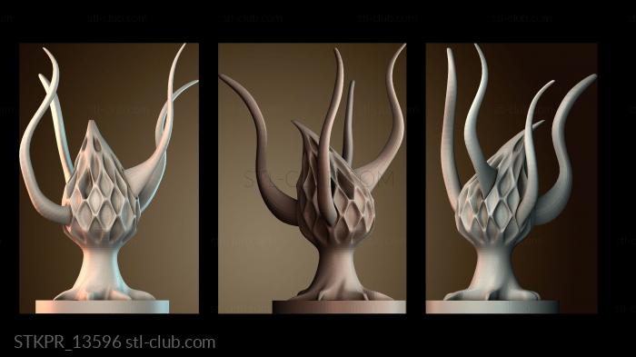 Фиолетовый гриб