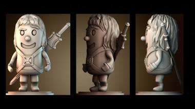 3D модель Вселенная He Man Peanuts (STL)