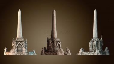 3D модель Проклятый обелиск (STL)
