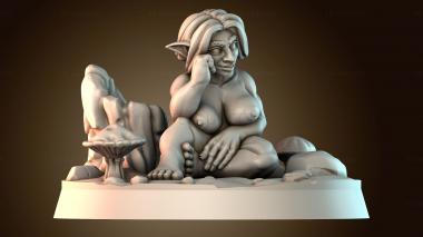 3D модель Гоблин леди (STL)