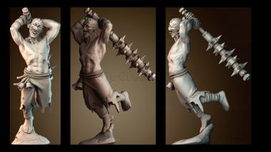 3D модель Поврежденный Страж Ходок (STL)