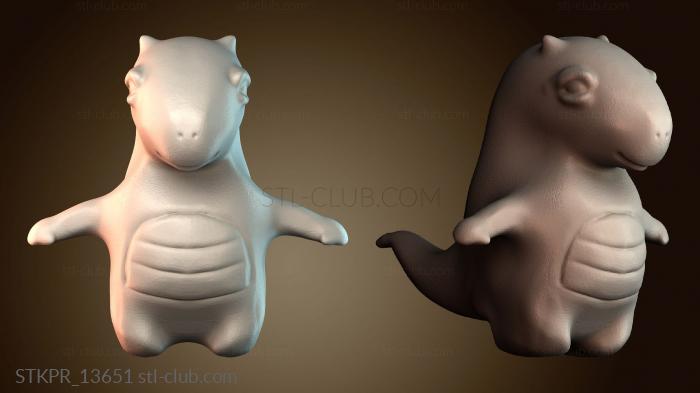 Статуэтки упрощенные Дракон Смоки