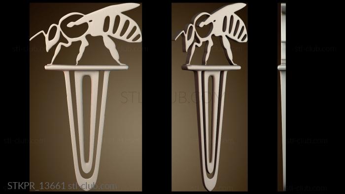 Статуэтки упрощенные Закладка для пчел