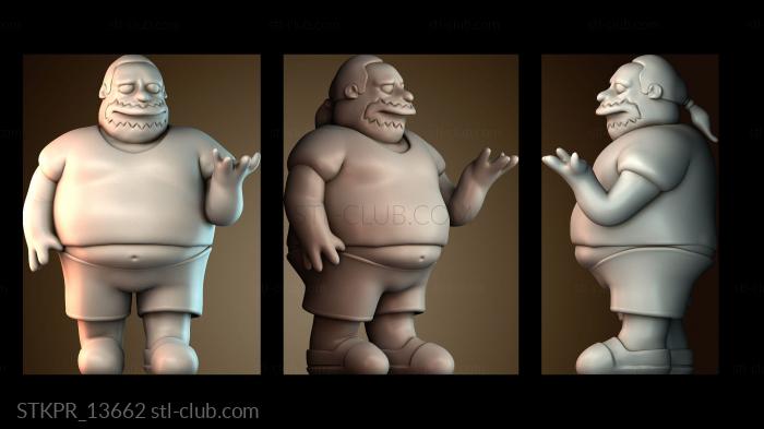 Статуэтки упрощенные Продавец комиксов