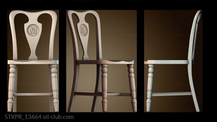 Статуэтки упрощенные Стул