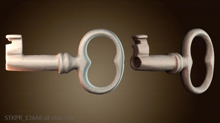 Статуэтки упрощенные Ключ для ножной скрепы