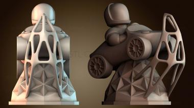 3D модель Настольная игрушка SpaceXs Starman (STL)