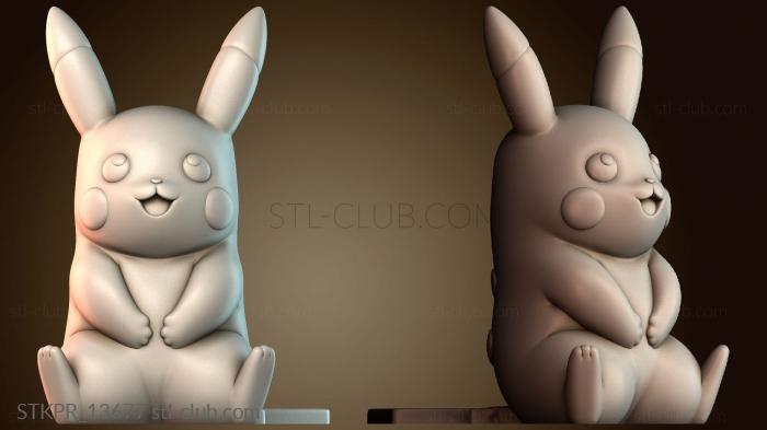 Статуэтки упрощенные pikachu_nosup