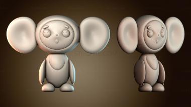 3D модель Чебурашка (STL)