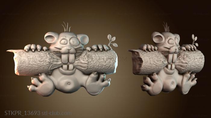 Статуэтки упрощенные Бобр